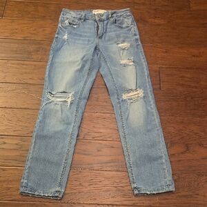 Garage Brand Distressed Light Blue Women's Jeans Size 0